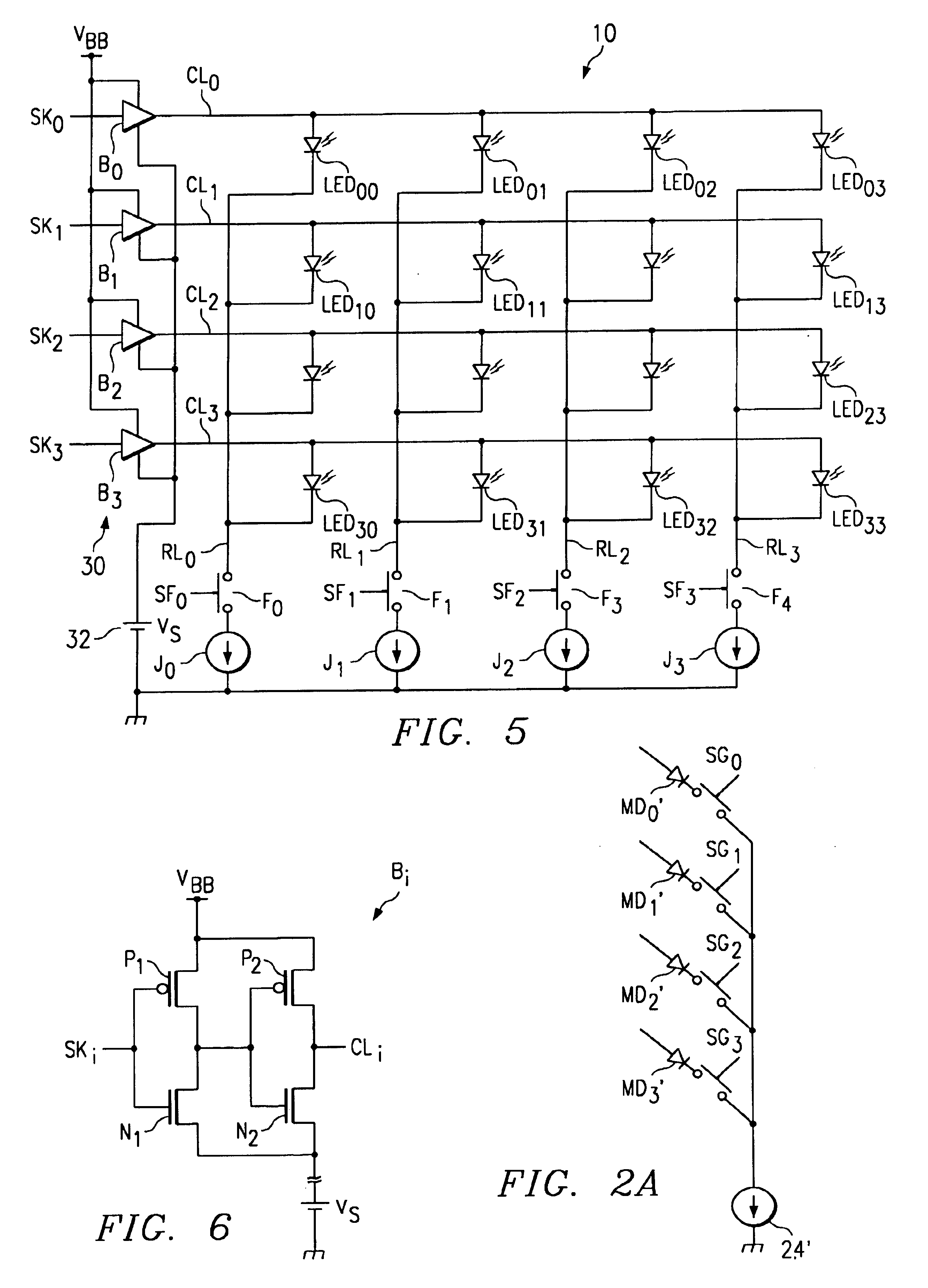 Dot matrix display device