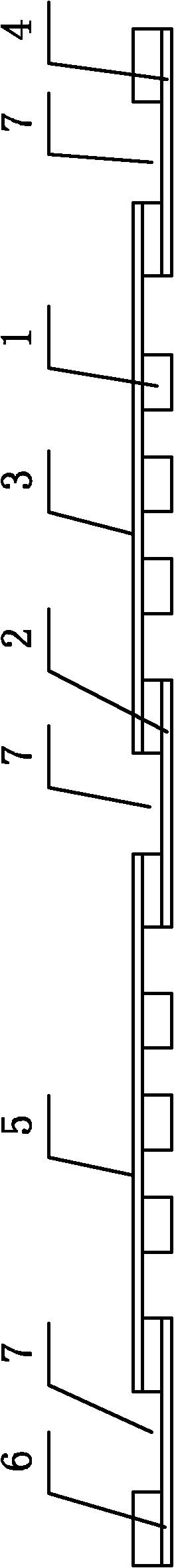 Iron core insulation component for dry-type transformer