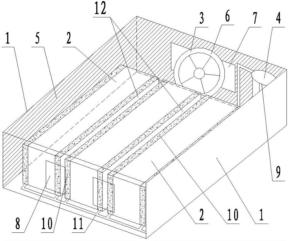 Power battery thermal management system for electric vehicle