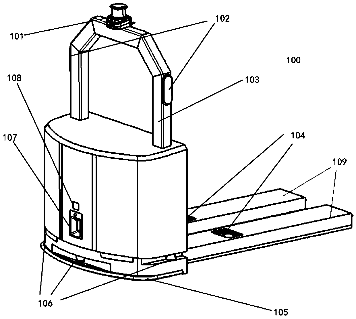 Carrying robot control method and cargo carrying system