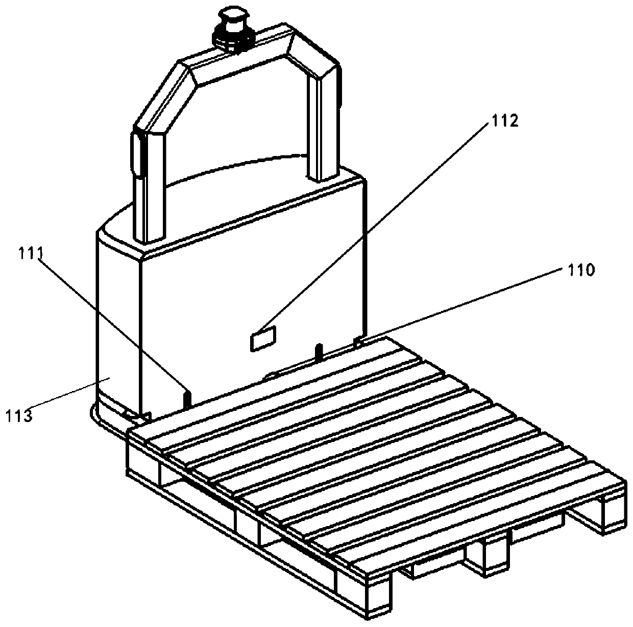 Carrying robot control method and cargo carrying system