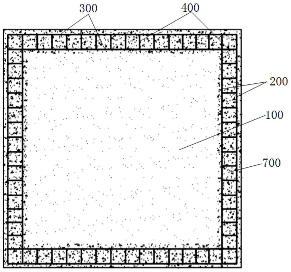 Wall reinforcing device and construction method thereof