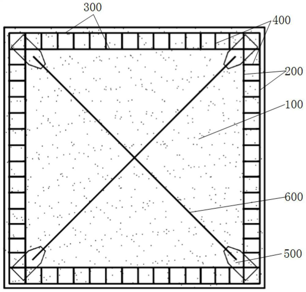 Wall reinforcing device and construction method thereof