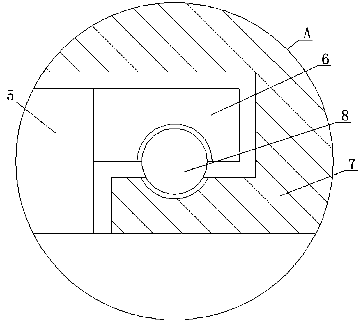 Paint spraying device for production of hardware accessories