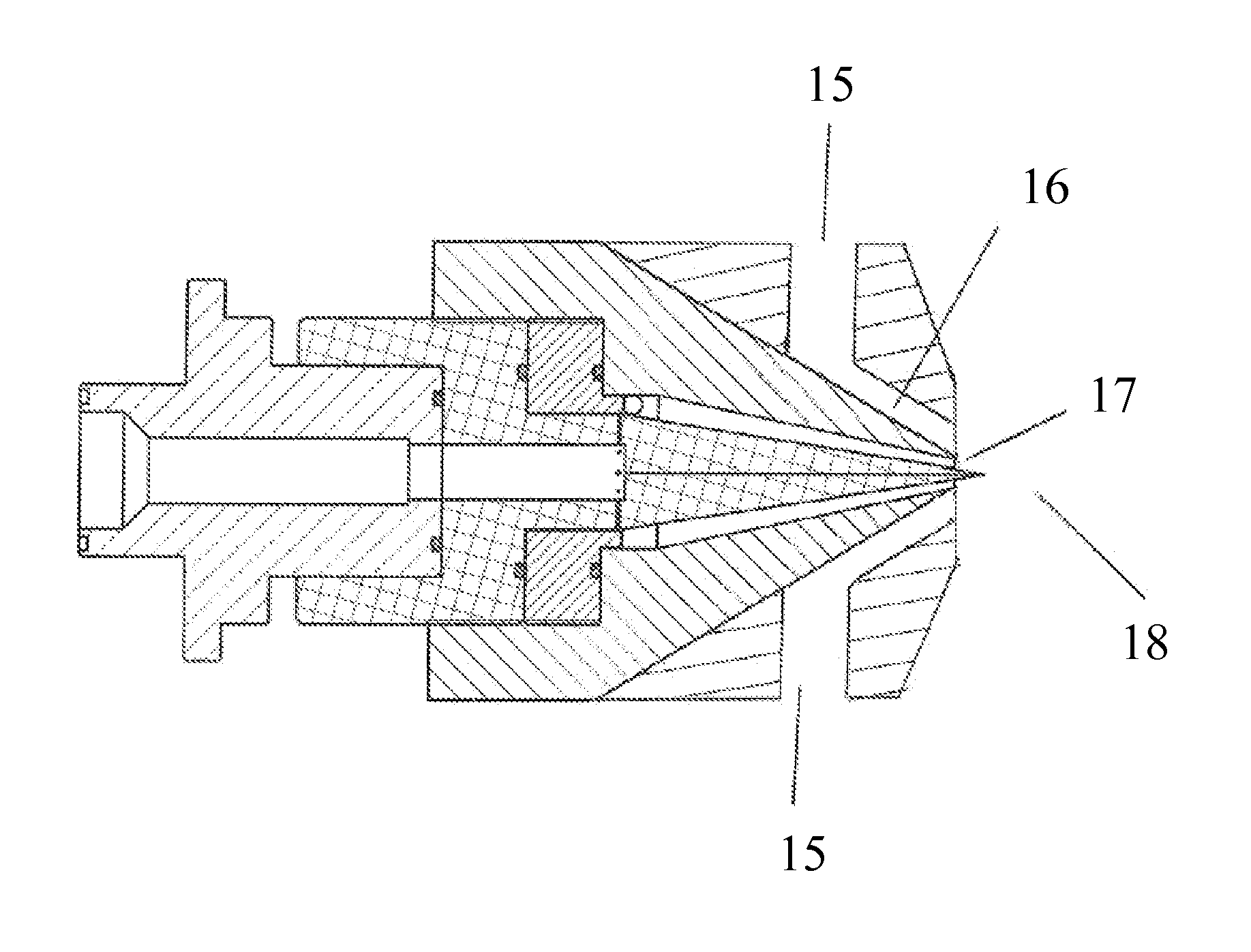 Coform fibrous materials and method for making same