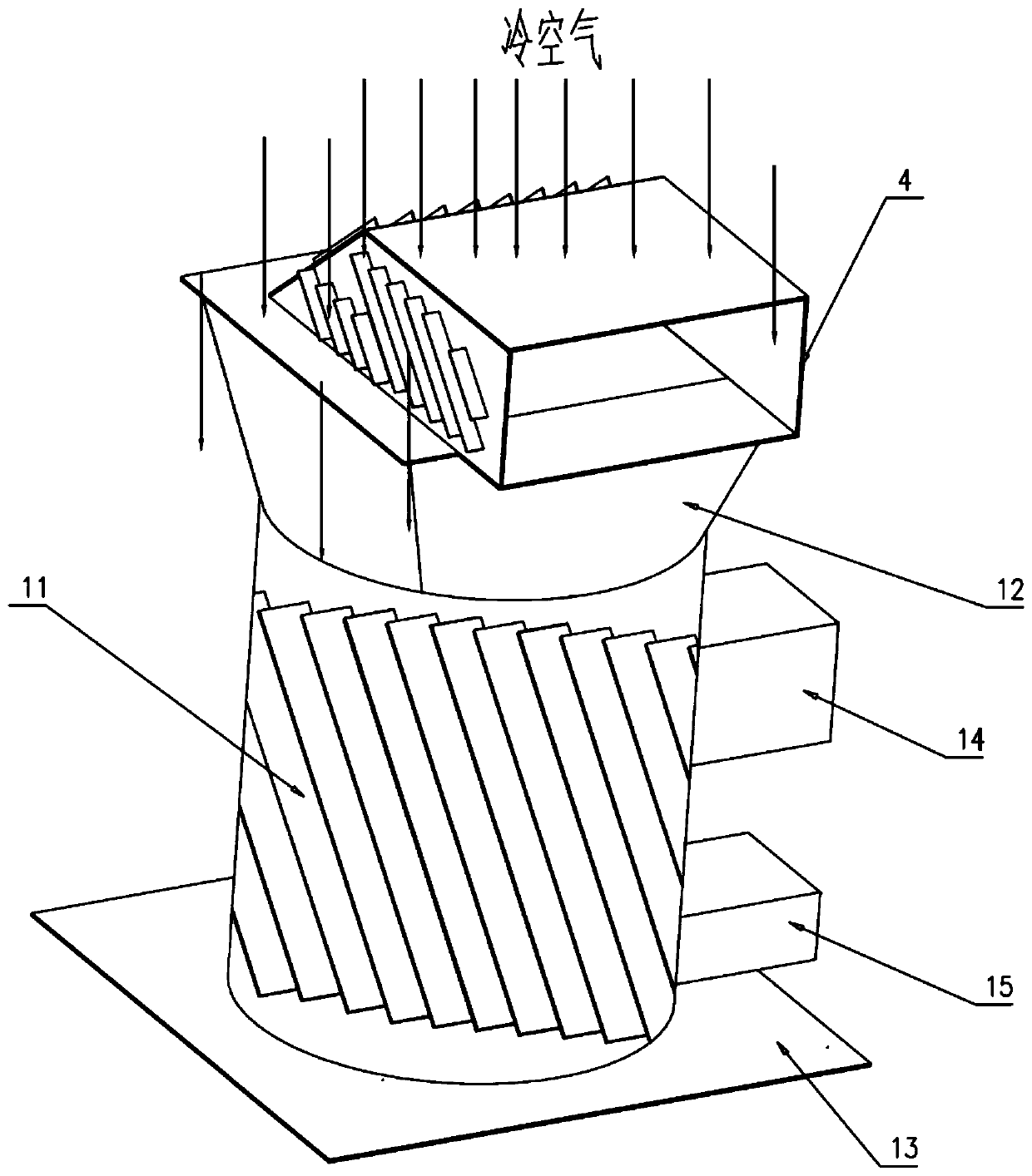 Combustion chamber of combustion furnace