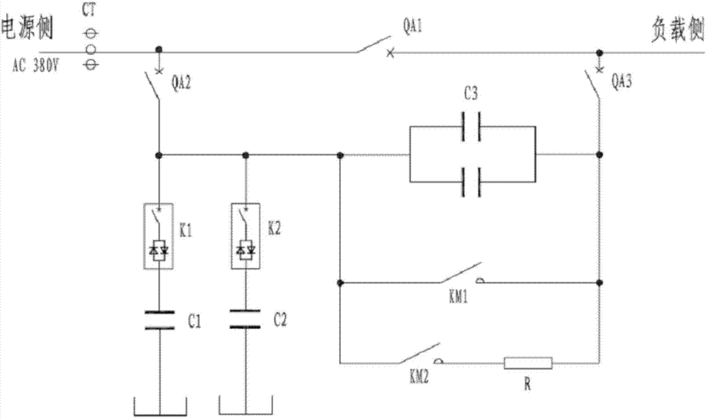 Low-voltage control device applied to low-voltage distribution network