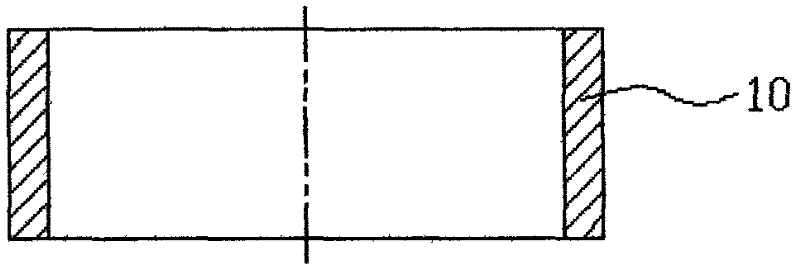 Hot bulging method for rectangular bearing steel rolled ring