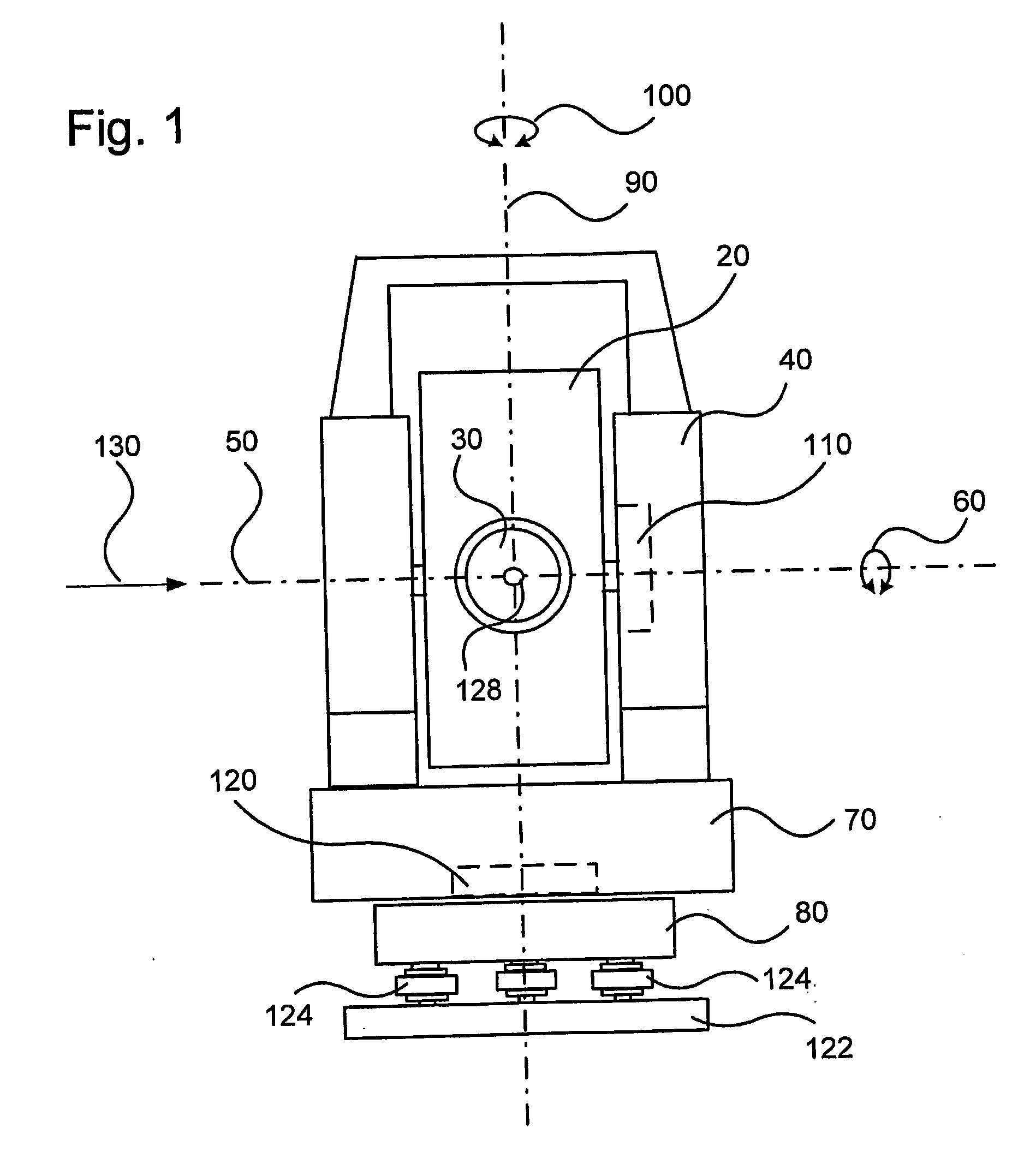 Surveying instrument with compensation for mechanical errors