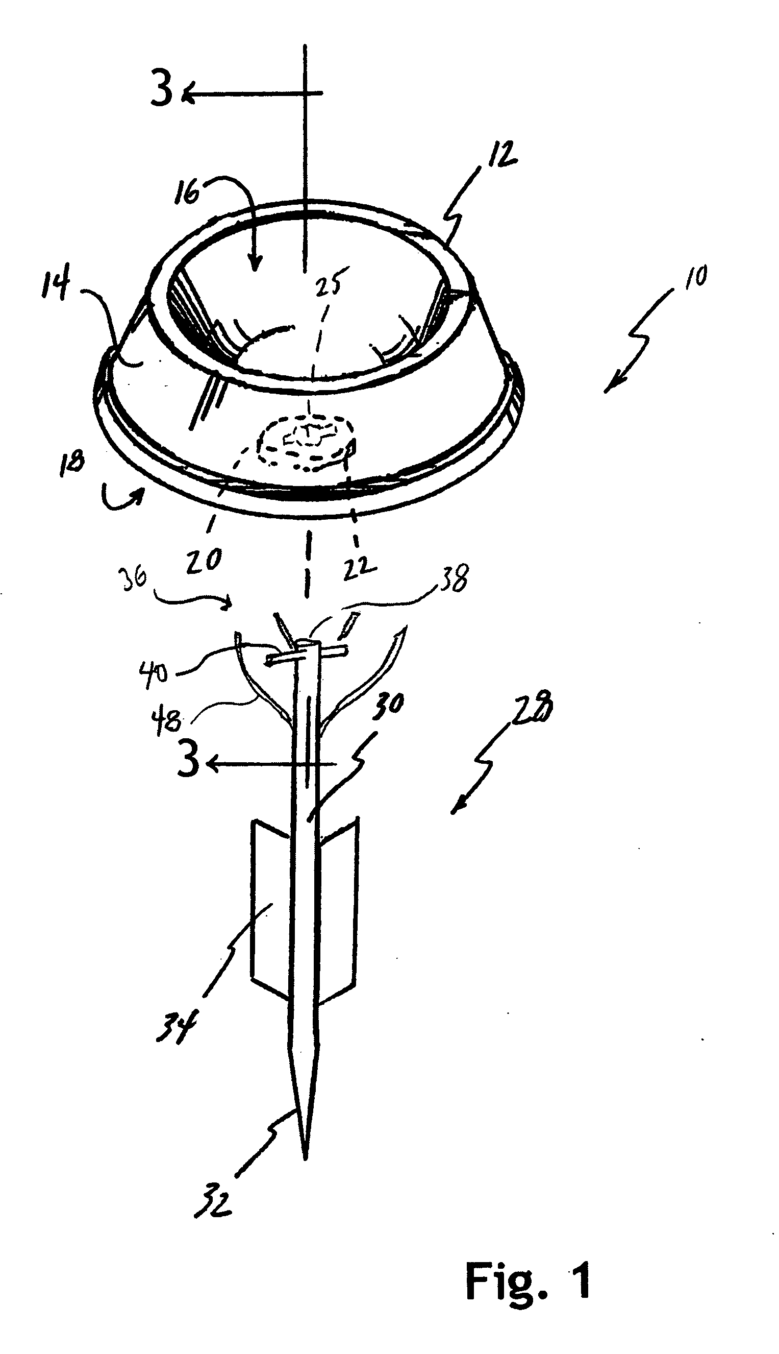 Stabilized pet dish and method therefor