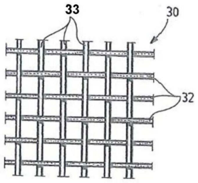 Fabric layer, flat material, filter element, filter and method for producing a fabric layer