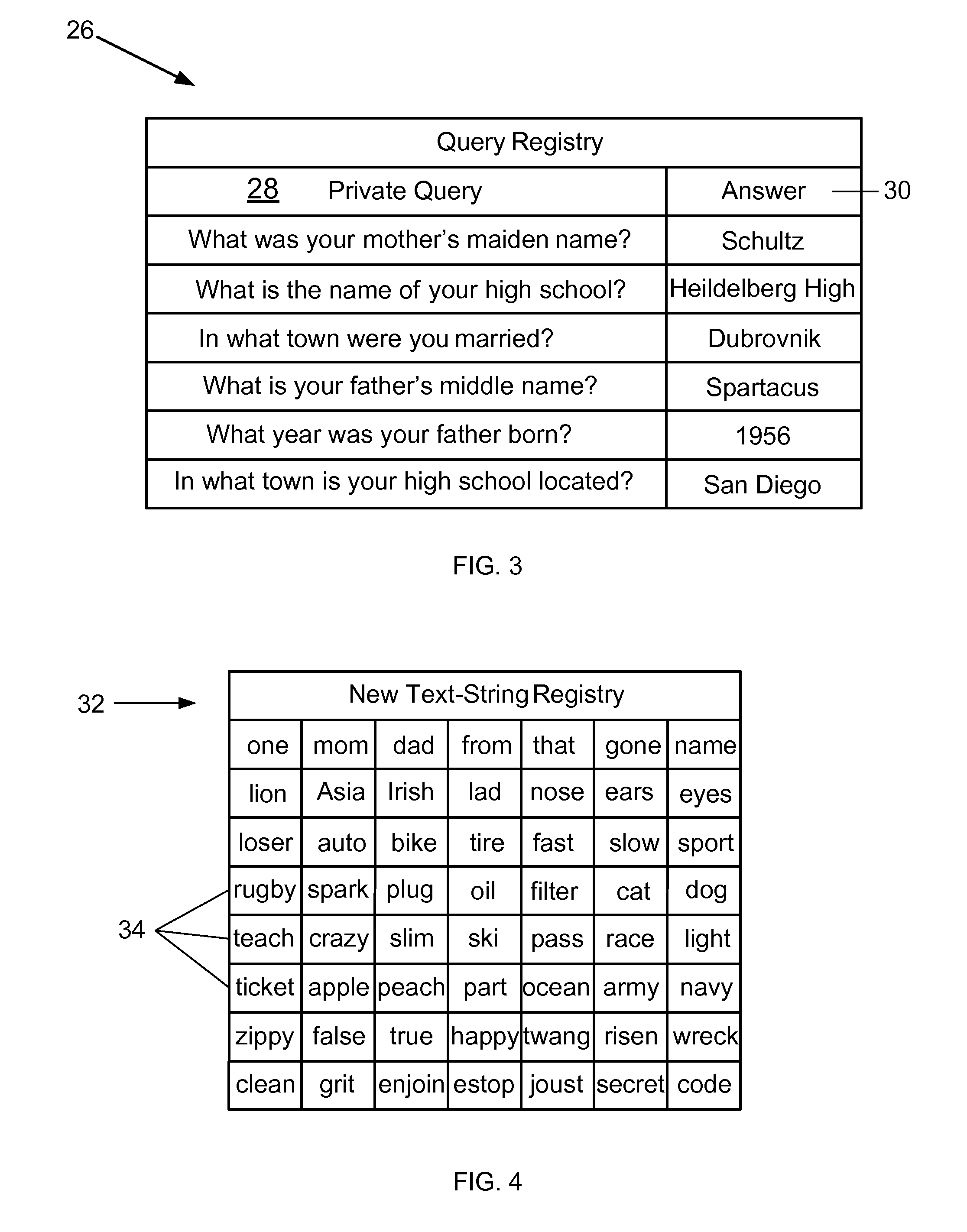 Methods and sysems for improving the security of secret authentication data during authentication transactions