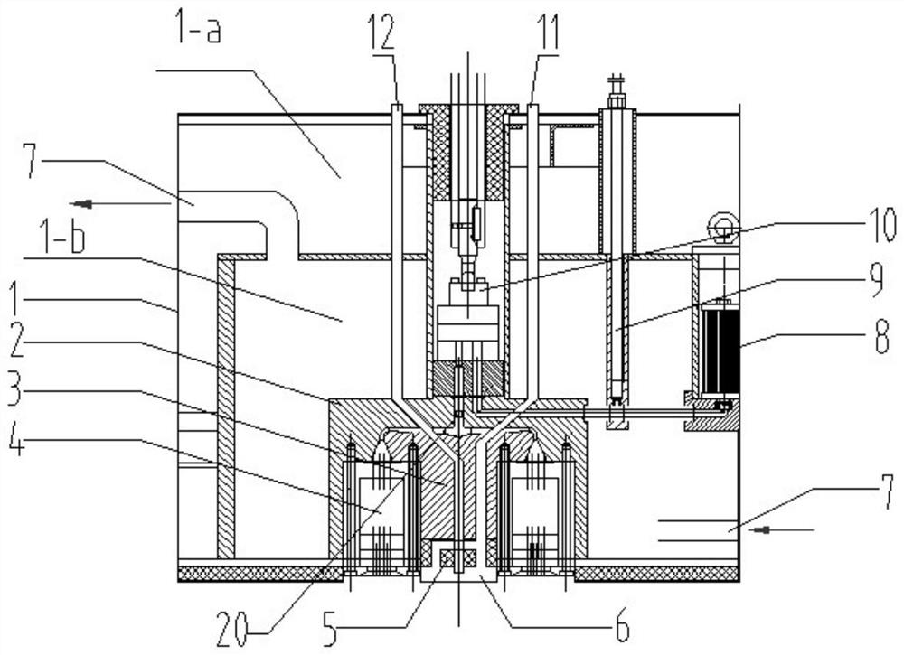 A large tow continuous silicon carbide fiber preparation device and method