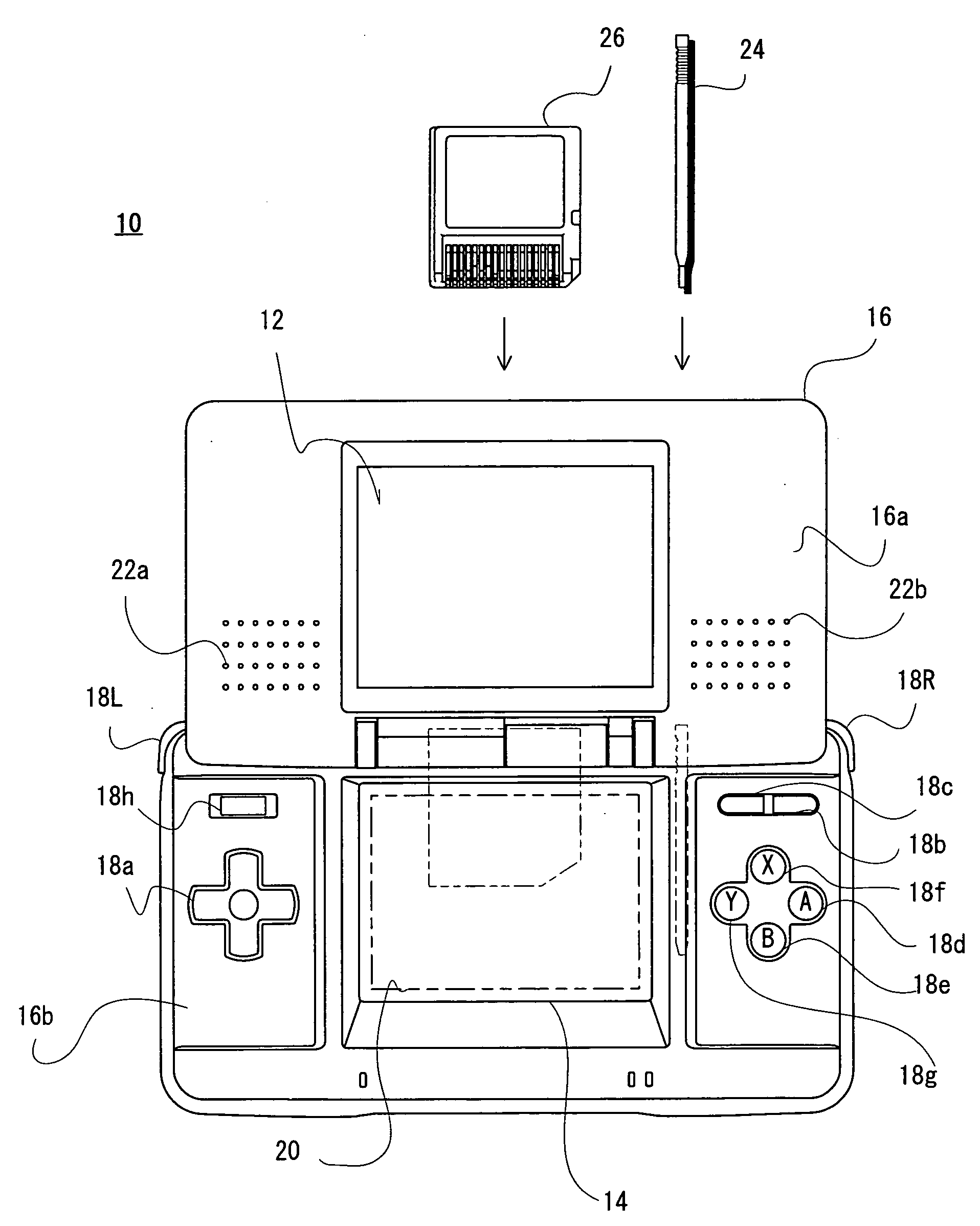 Touch input program and touch input device