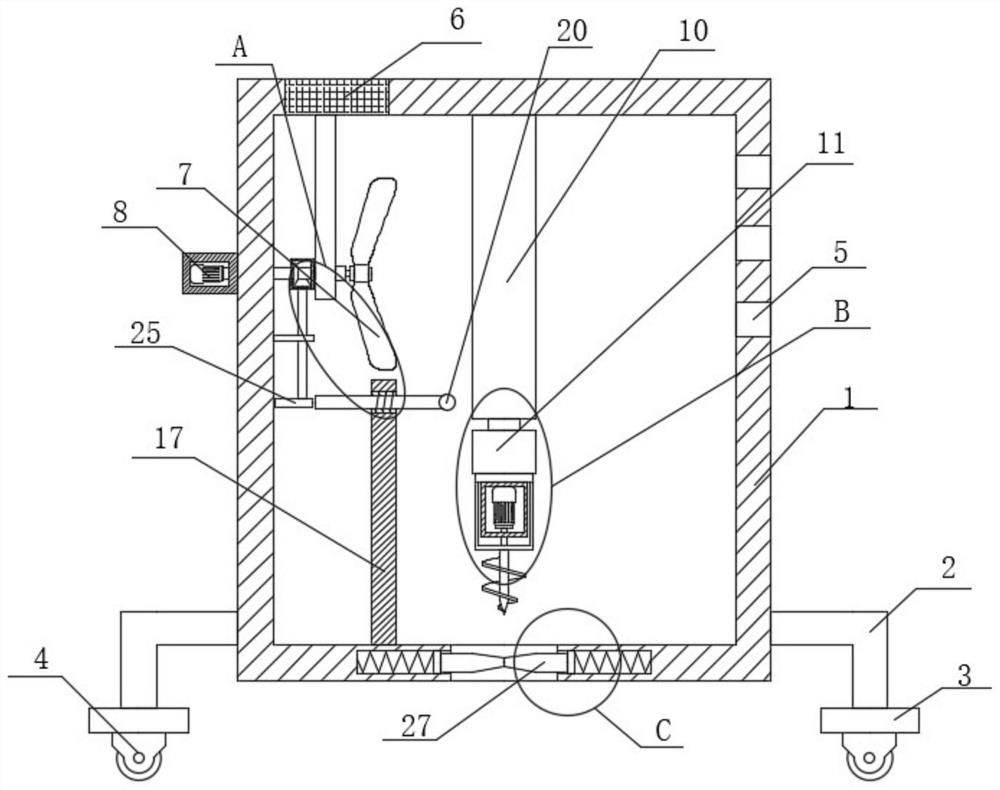 An in-situ soil sampling resistivity measuring device