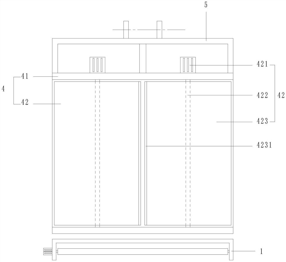 Harvesting auxiliary mechanism of sugarcane harvester and sugarcane harvesting method of harvesting auxiliary mechanism