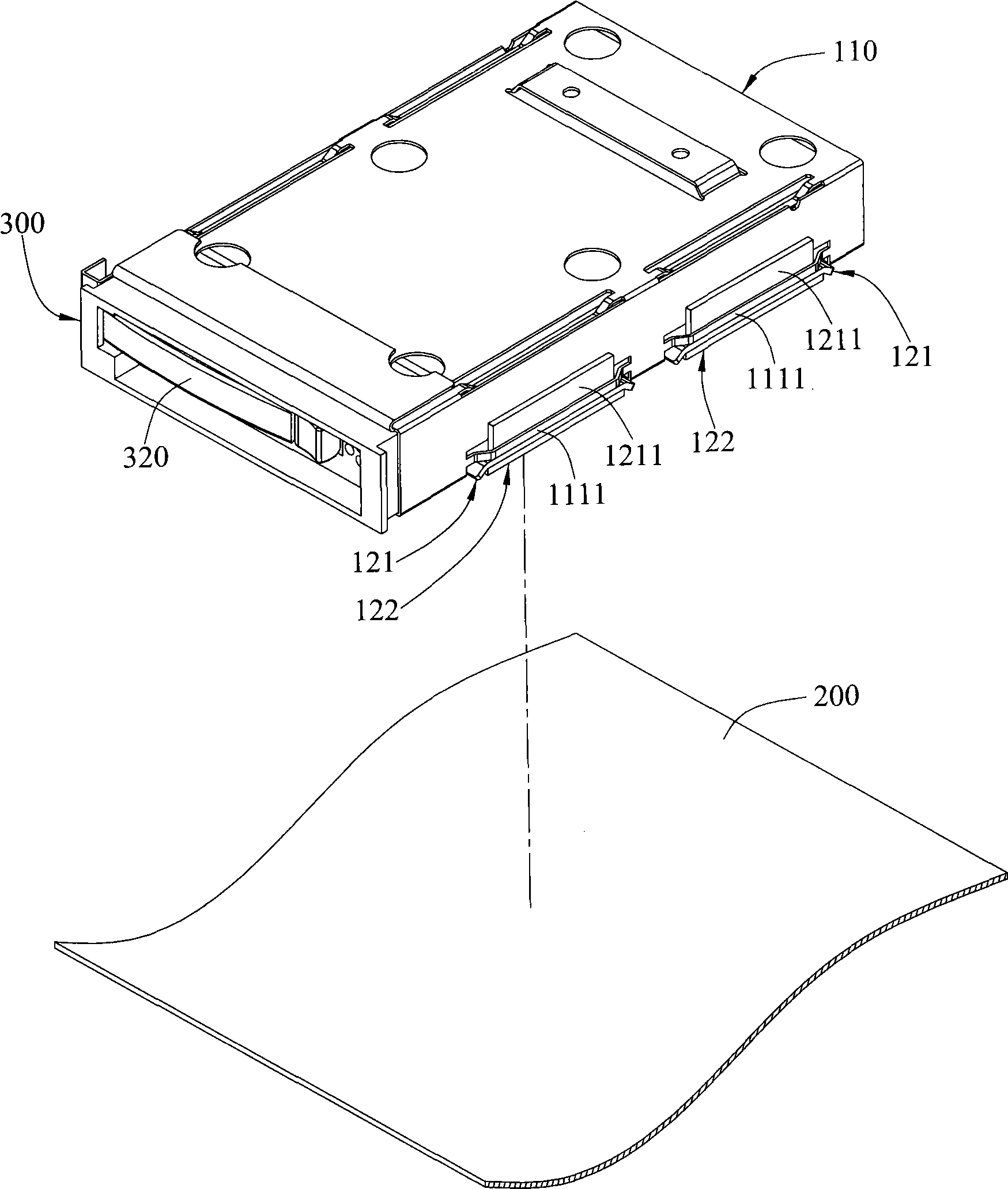 Fixed mount with vibration isolation function