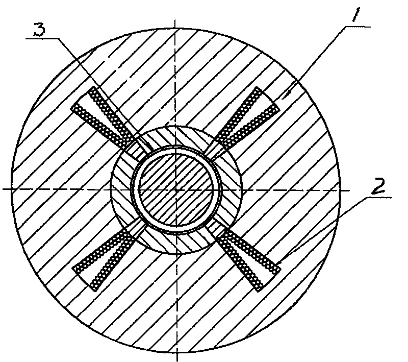 Magnetic aligning device of aeolotropism adhesive bonding or sintered multipolar annular magnetic body