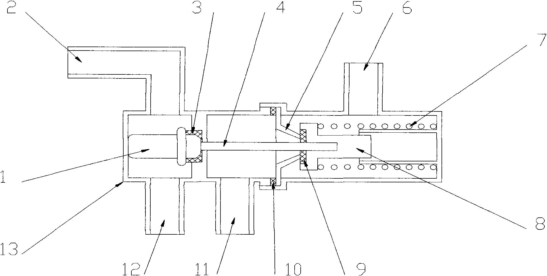 Temperature controlling valve