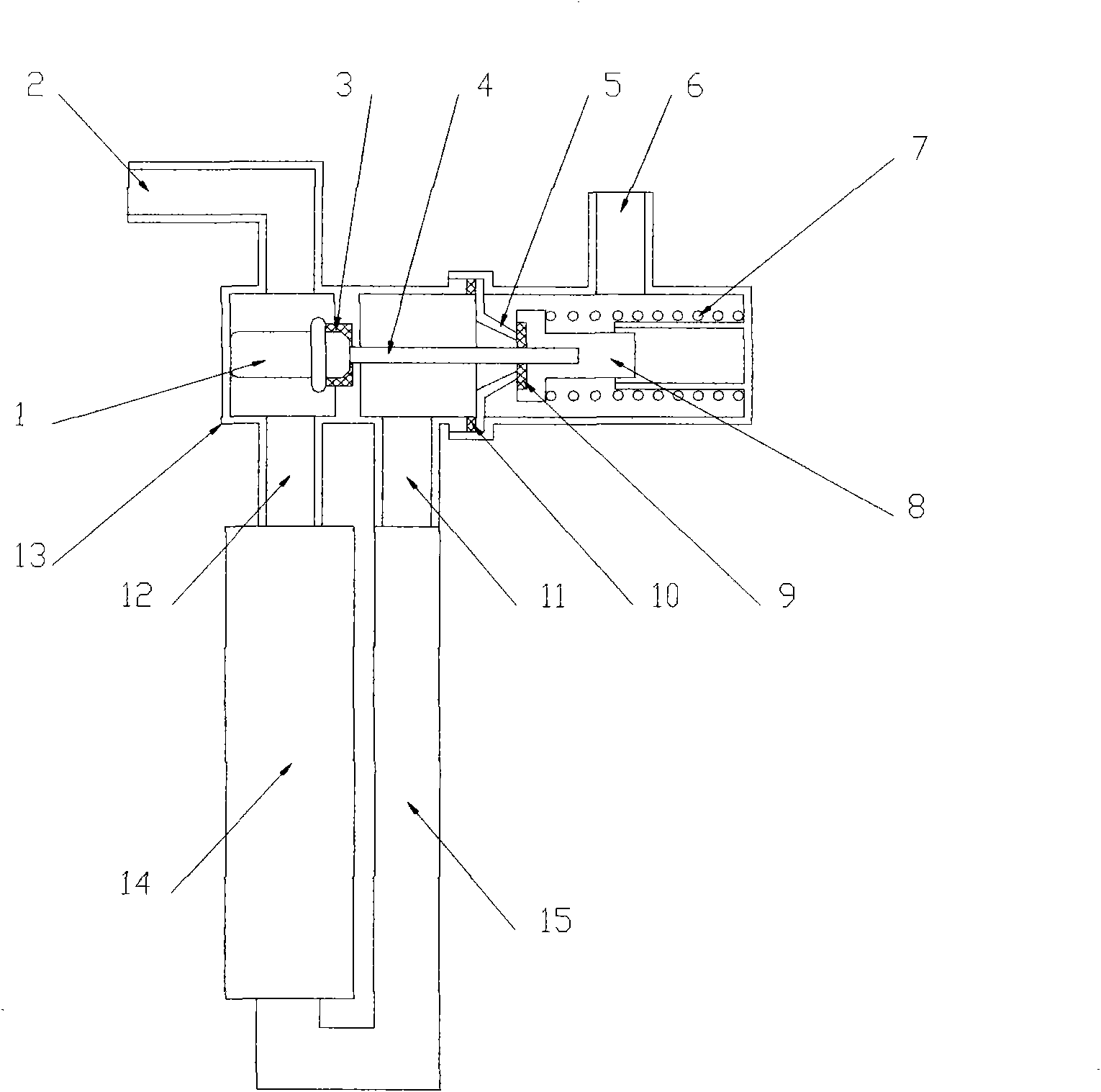 Temperature controlling valve