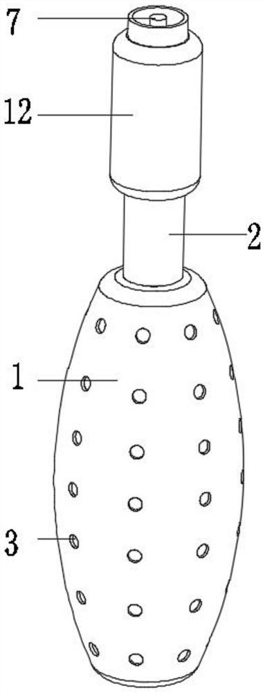 Disposable digestive system department esophagus applicator