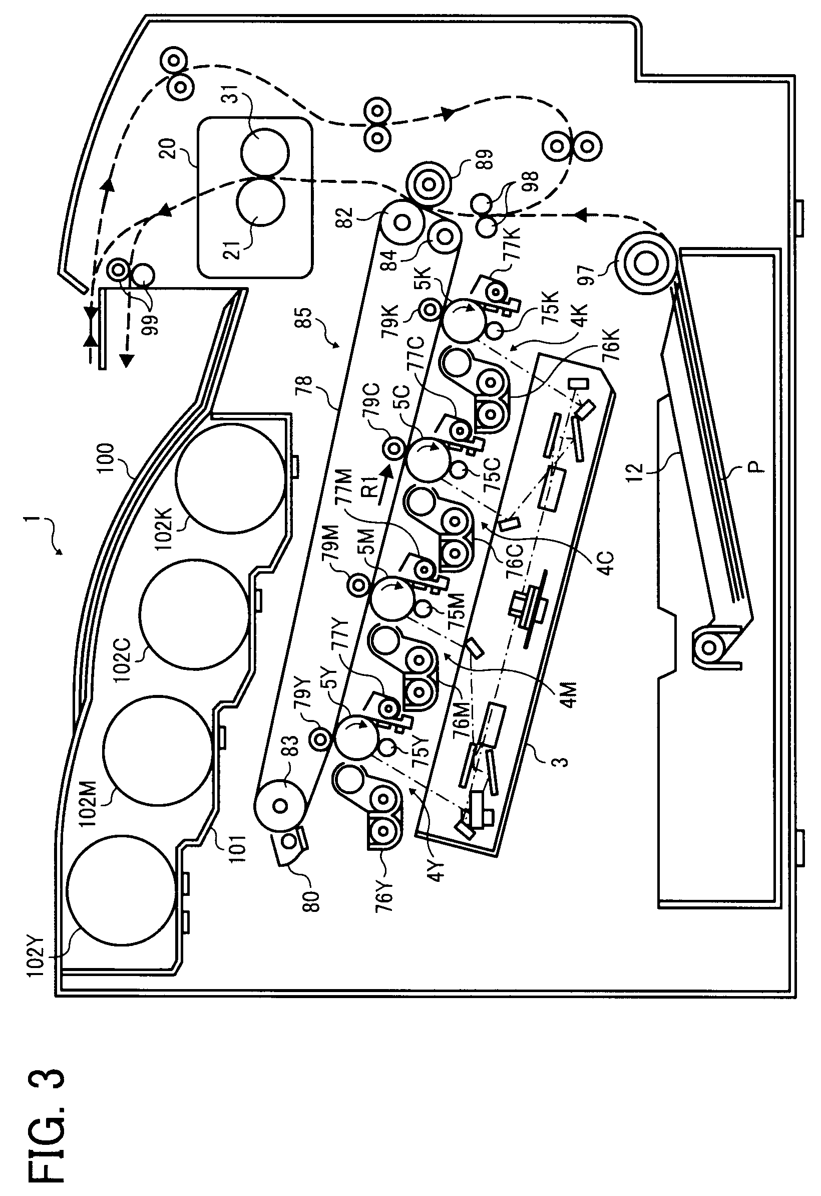 Fixing device and image forming apparatus employing the fixing device