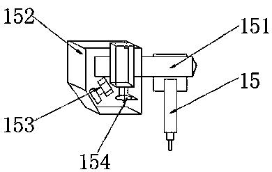 Automatic screw hitting device and use method