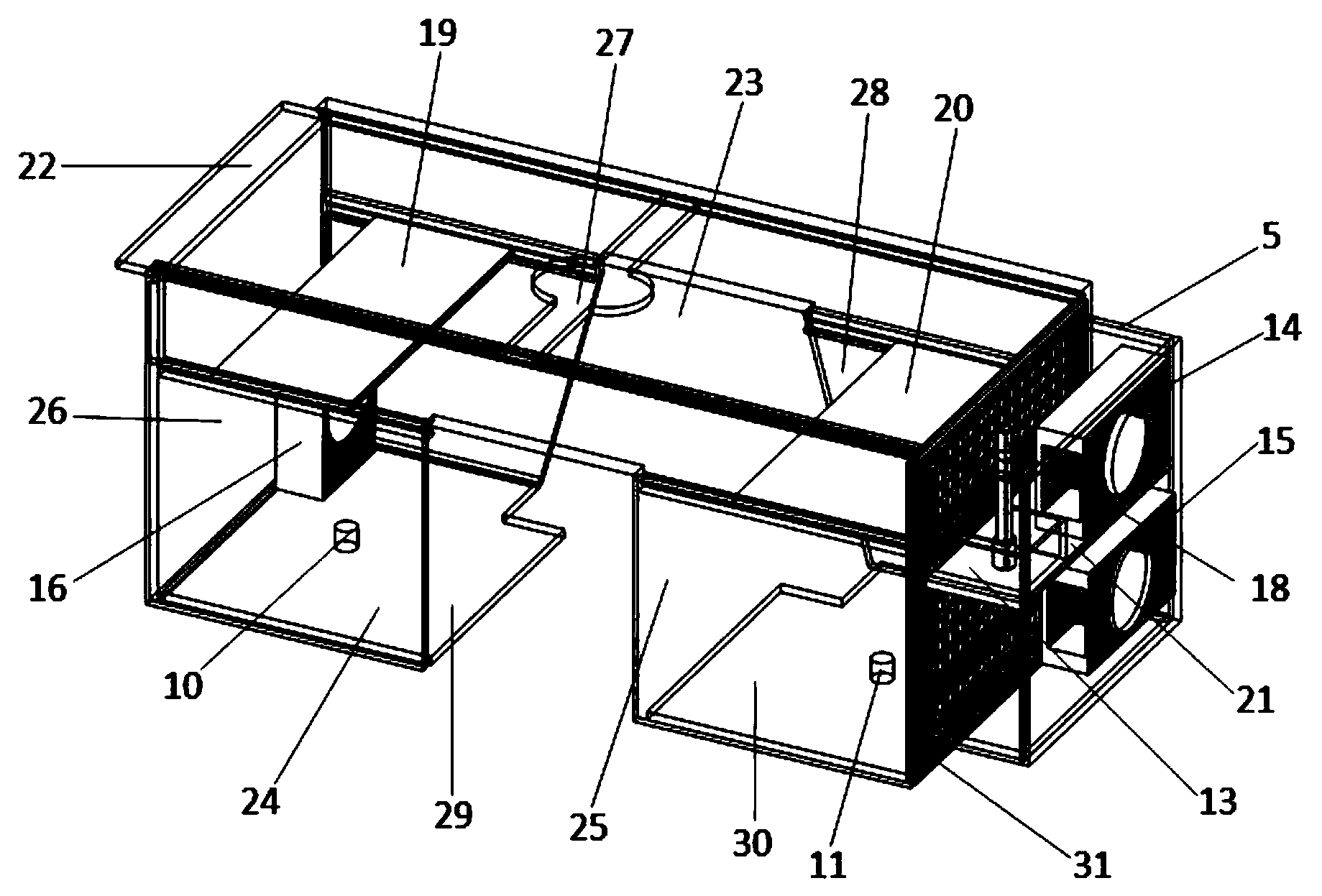 Living cell culture environment control system for microscope