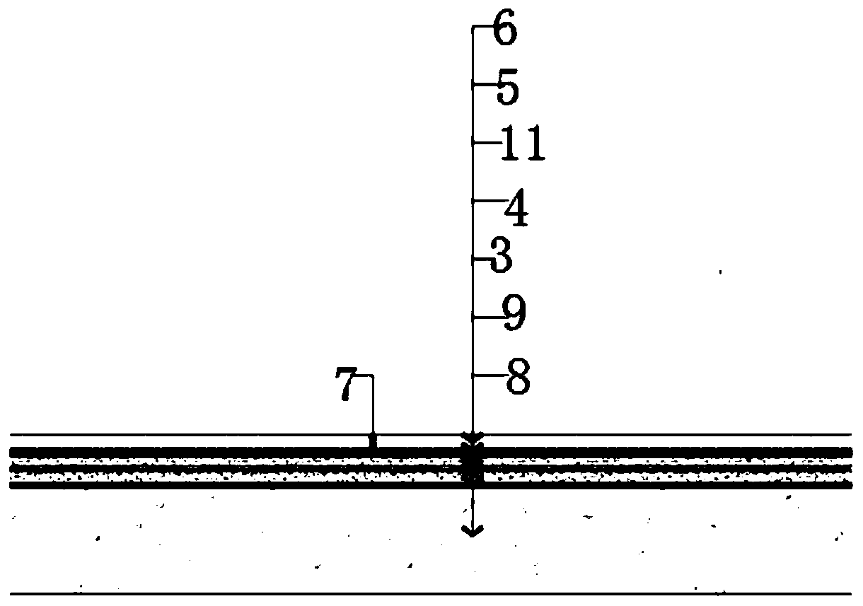 High-strength stone binder as well as preparation method and application thereof