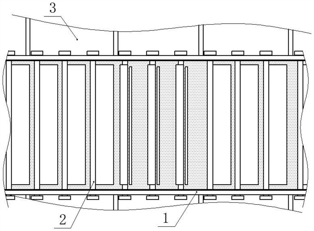 Material shaking device for fermentation tank