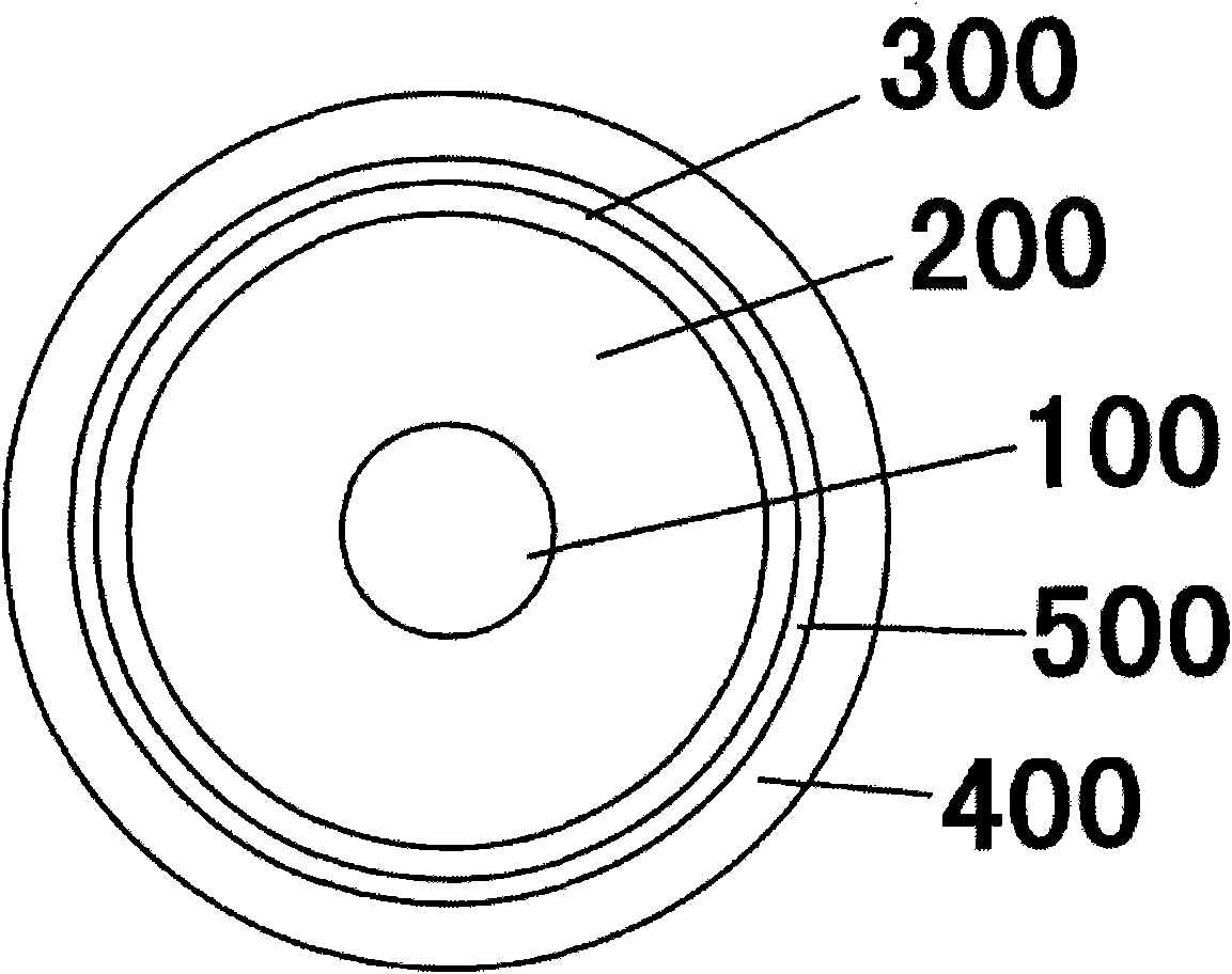 Leakage coaxial cable and manufacturing method thereof