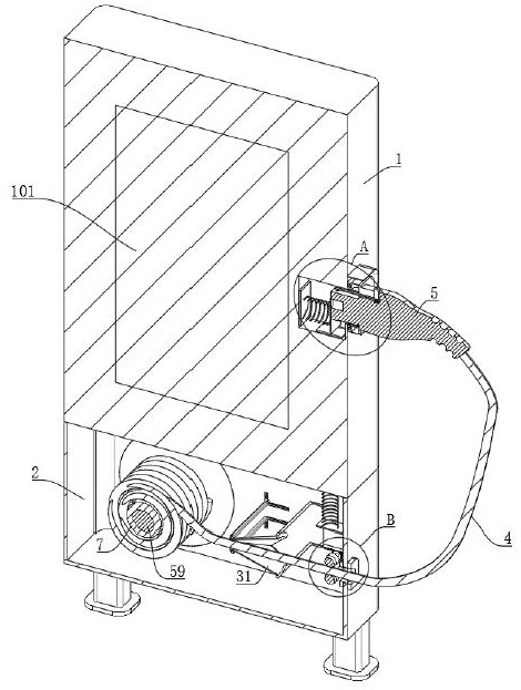 Anti-creeping charging pile based on new energy vehicle and anti-creeping method thereof