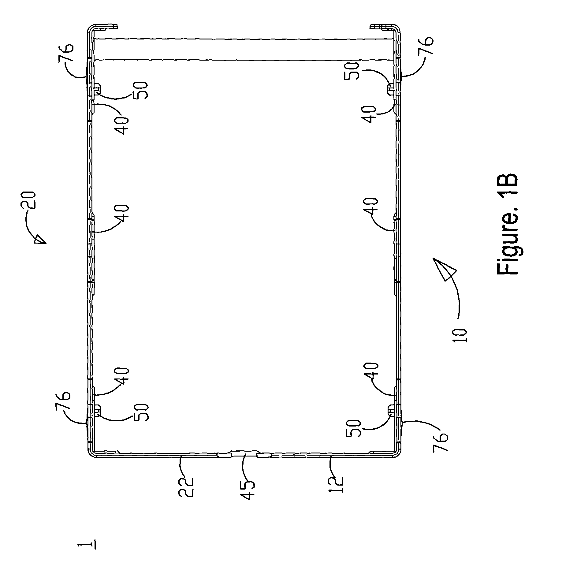 Shock-absorbing structure for storage apparatus