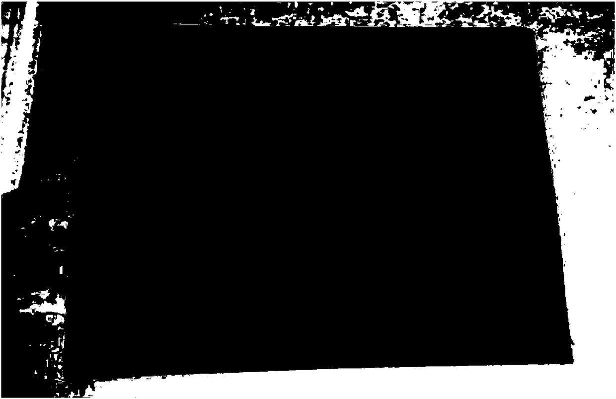 Passive frequency control material based on graphene/ferrite and preparation method of passive frequency control material