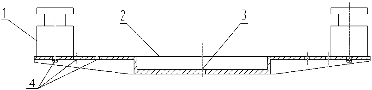 Calibration device and method for rotational inertia