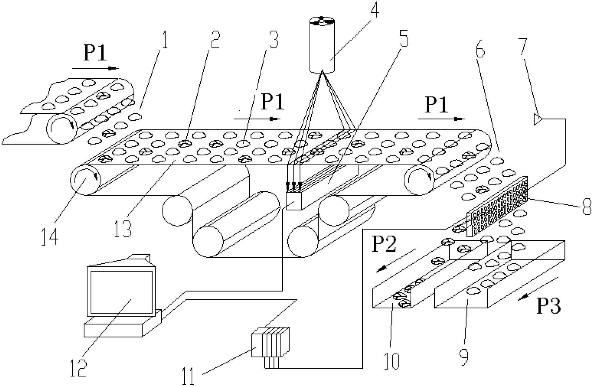 Intelligent tobacco stalk detecting and removing device and working method thereof