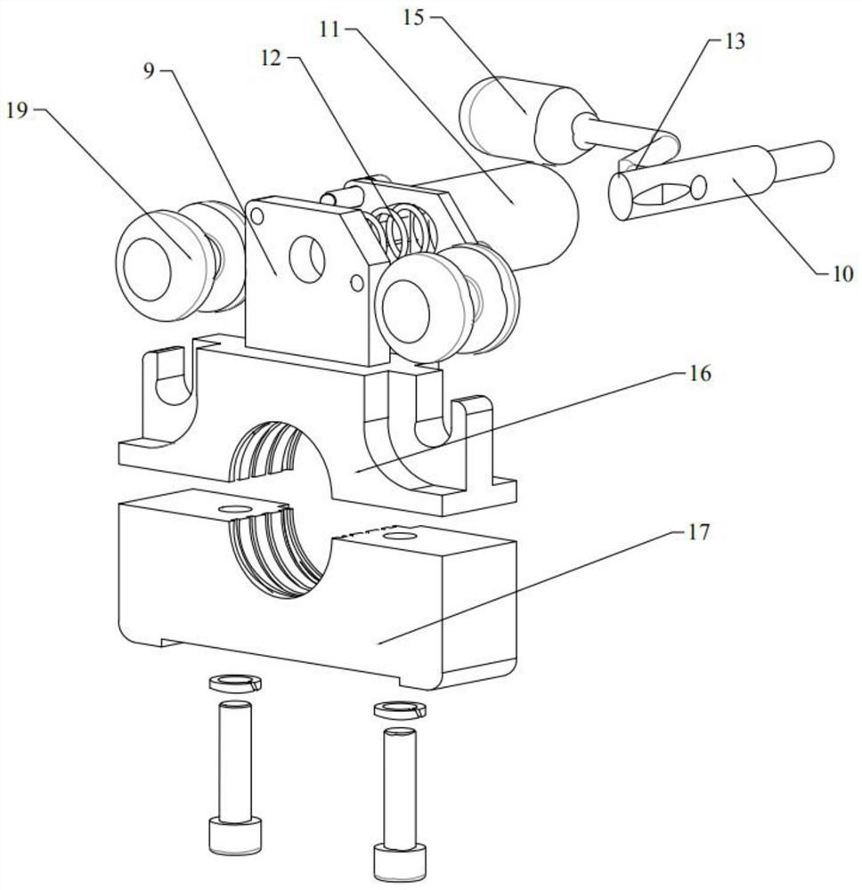 Safety protection device for missile hanging vehicle