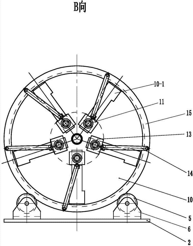 Rapidly-disassembling device of small automobile hub nut