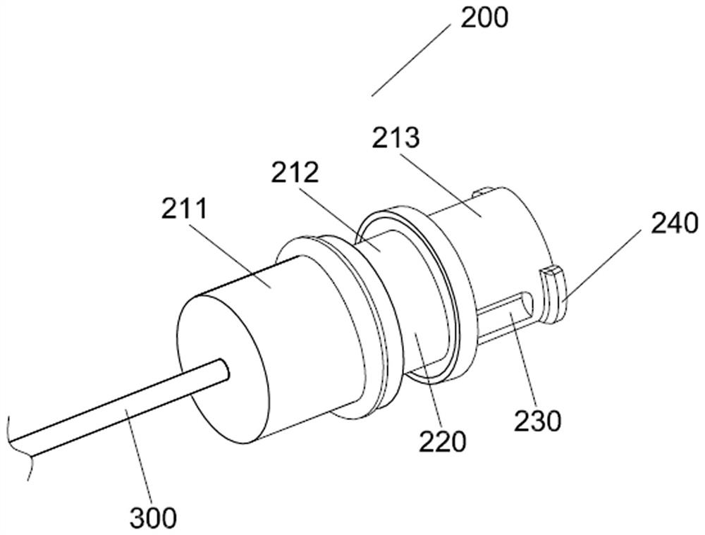 Safety type medical trocar limiting structure, application and processing method