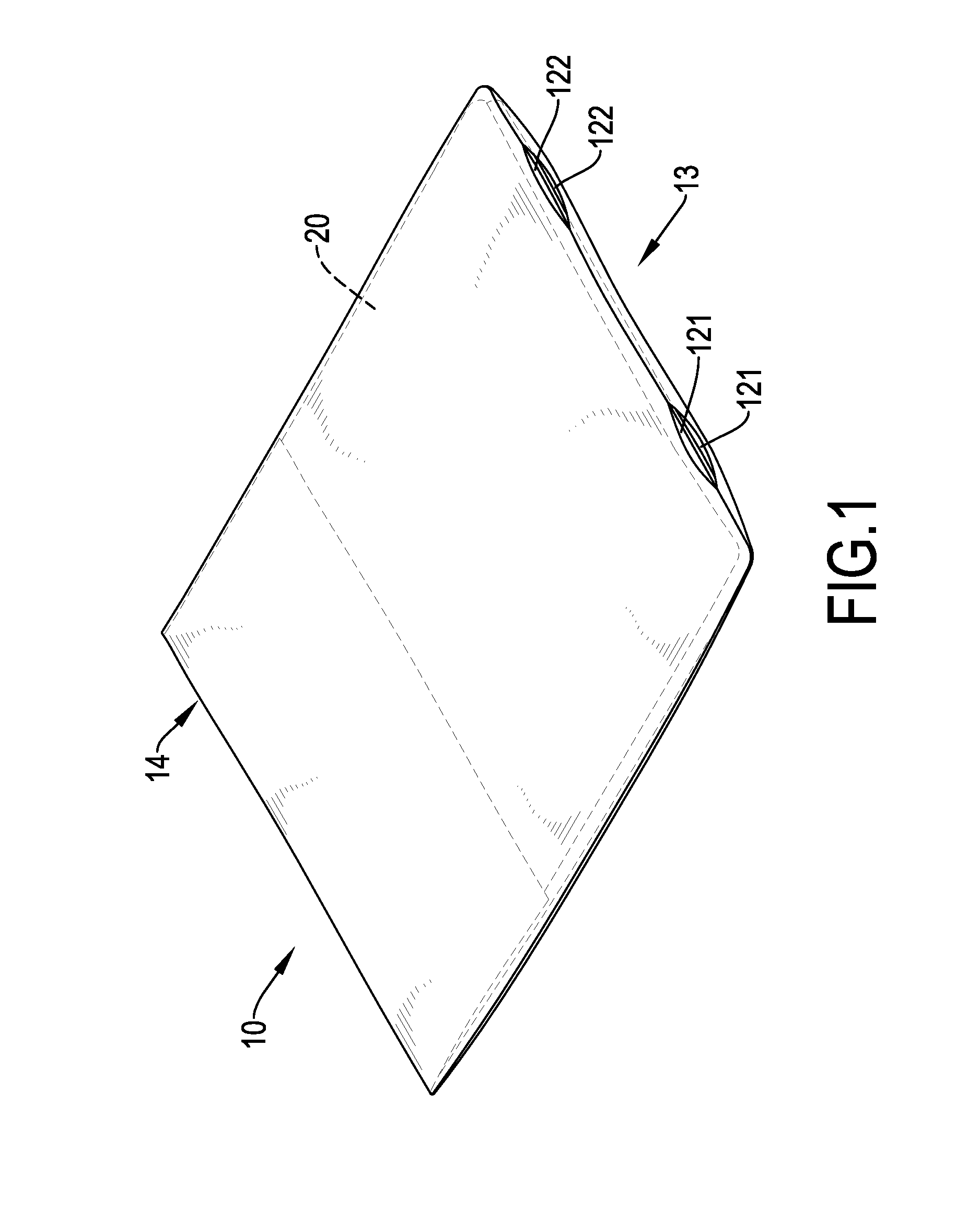 Double-decker comforter assembly and double-decker covering thereof