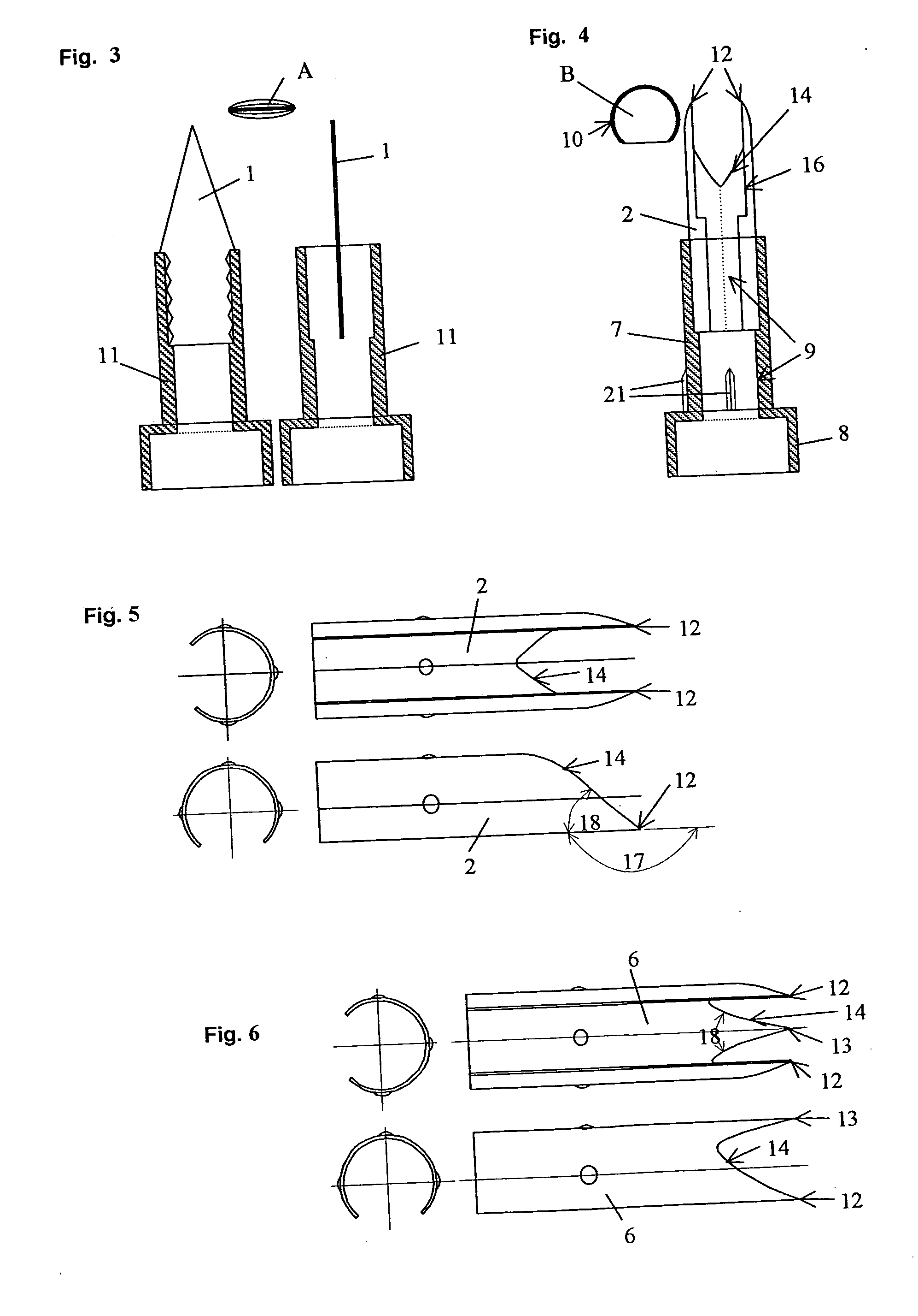 Device for opening a tubular bag and its application