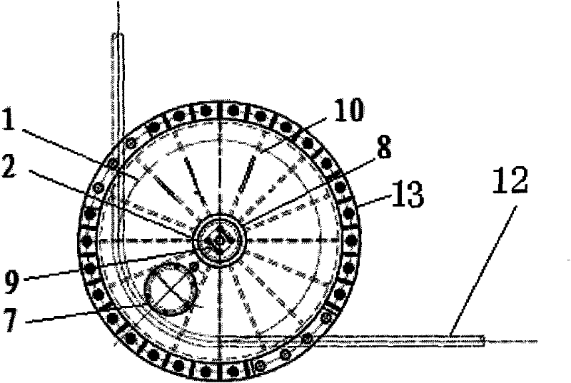 Method and device for measuring wire rope of laying winch