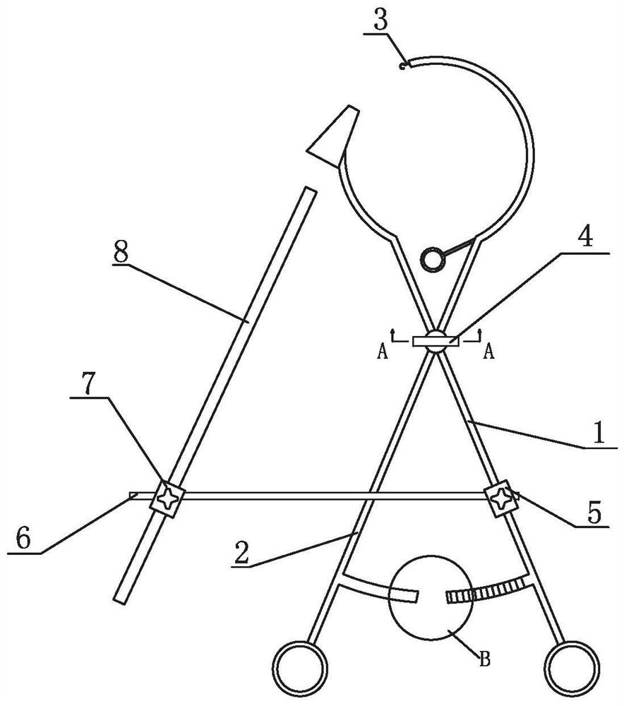 Femoral lesser trochanter fixation device