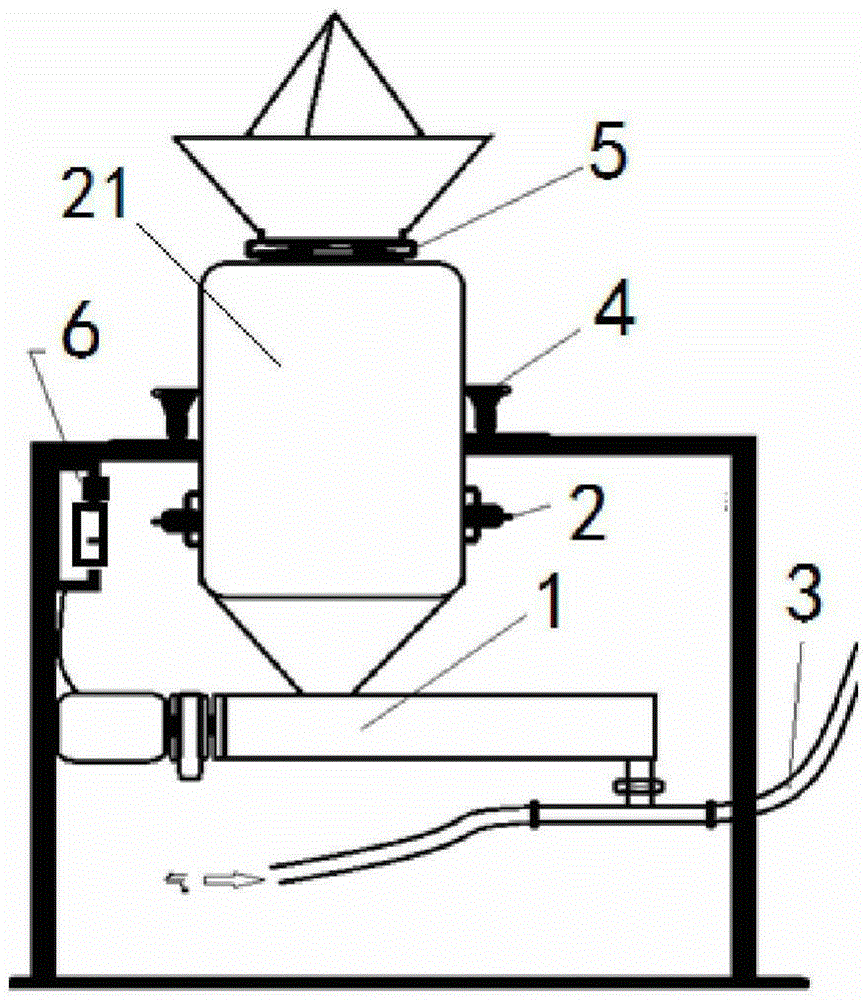 A blast furnace elevated pipeline wet injection system and method