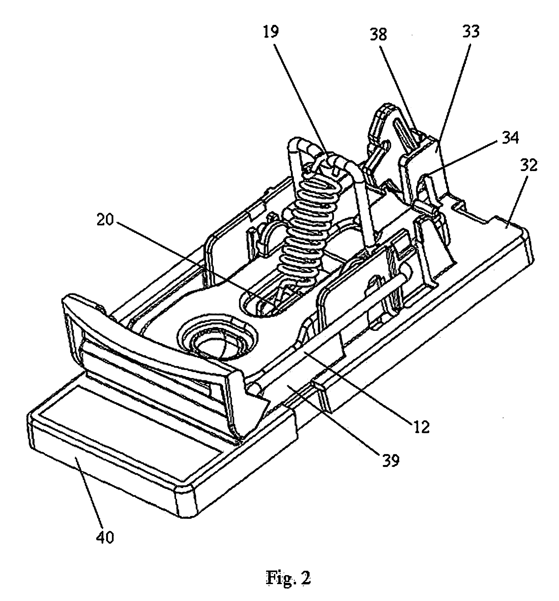 Trap for rodents, in particular for mice and rats