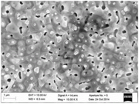 Method for preparing yttrium barium copper oxide high-temperature superconducting film