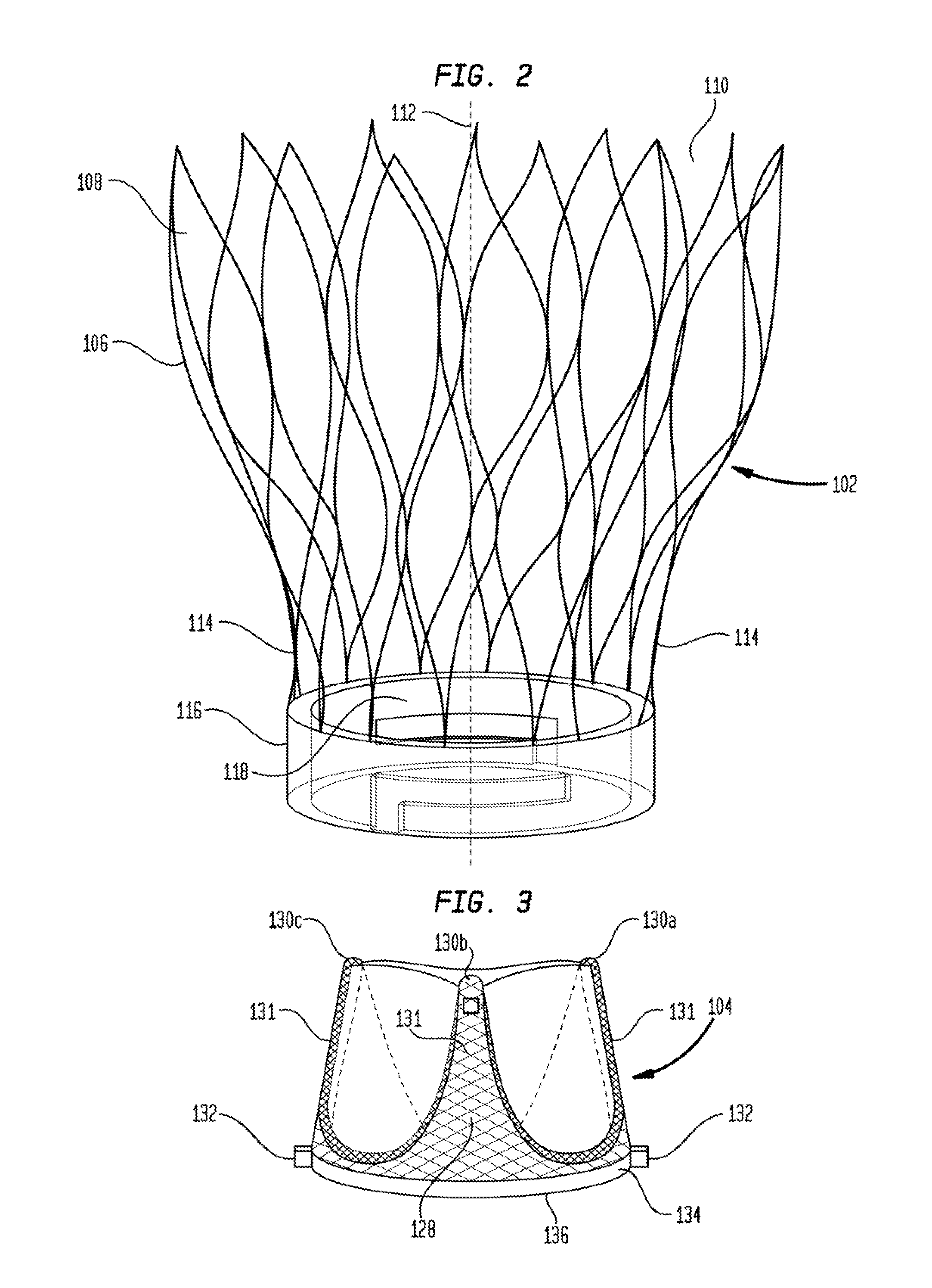 Sutureless prosthetic device