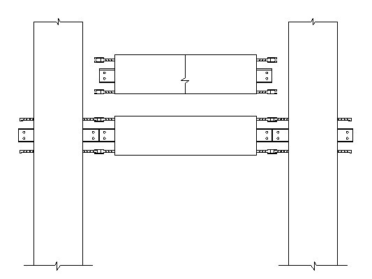 Assembled constructional reinforced concrete structural member