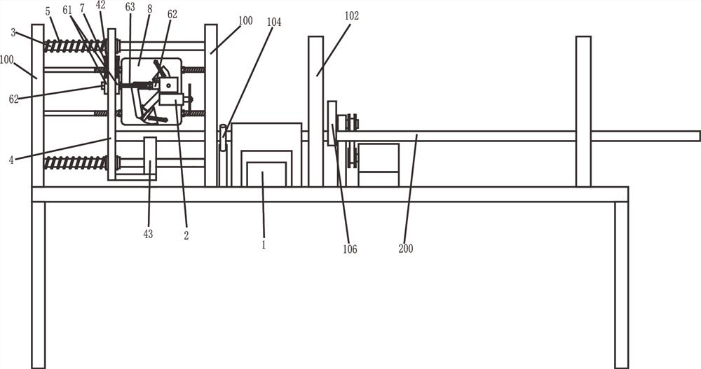 Automatic copper pipe cutting equipment