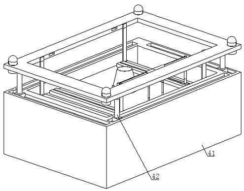 A concrete slump detection device